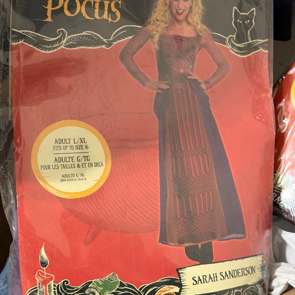 Disney Sarah Sanderson Costume - Red and Black